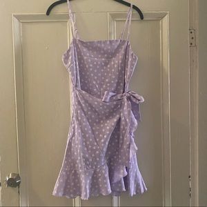 Sundae Muse Floral Wrap Dress